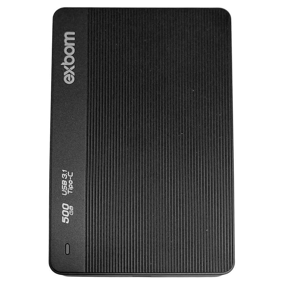 Hd Externo Slimvault Portátil 500gb Usb 3.1 Alta Velocidade - 3