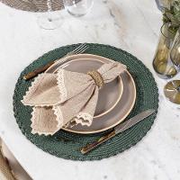 Jogo Americano Copa E Cia 4 Peças Trance Musgo - 2