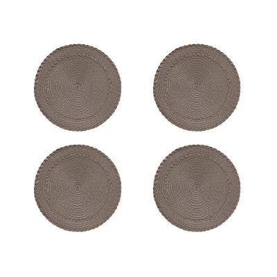 Jogo Americano Copa E Cia 4 Peças Trance Taupe