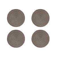 Jogo Americano Copa E Cia 4 Peças Trance Taupe - 1