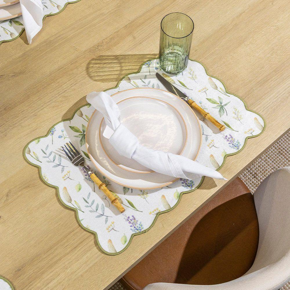 Jogo Americano Copa E Cia 4 Peças Fiorelle Lavanda - 2