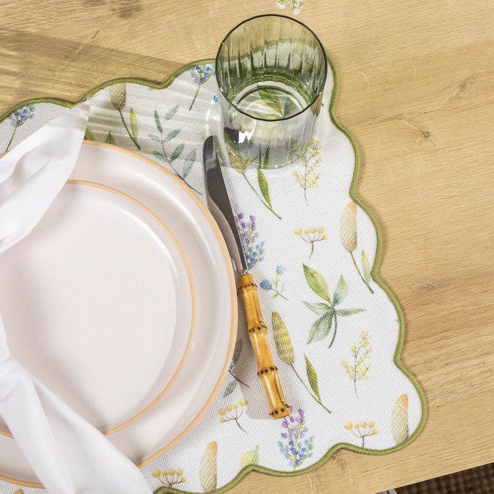 Jogo Americano Copa E Cia 4 Peças Fiorelle Lavanda - 3