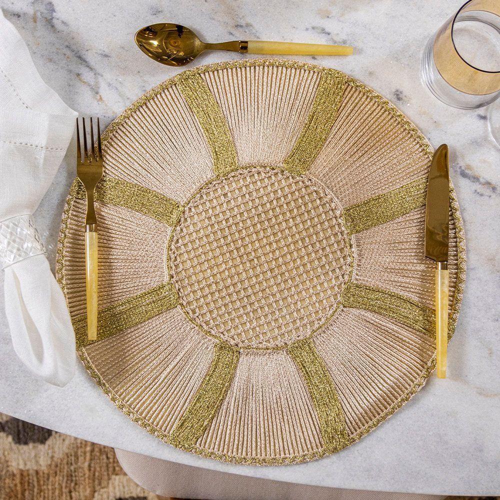 Jogo Americano Copa E Cia Avulso Brazil Nature Celebrate Gold - 3