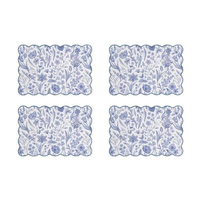 Jogo Americano Copa E Cia 4 Peças Fiorelle Gardenia