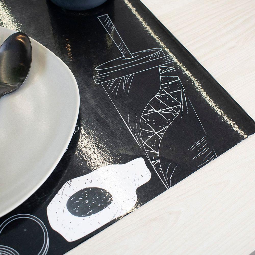 Jogo Americano Copa E Cia 6 Peças Pvc Print Burger - 4