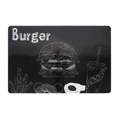 Jogo Americano Copa E Cia 6 Peças Pvc Print Burger