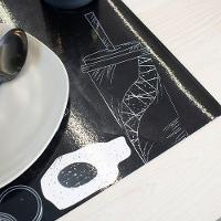 Jogo Americano Copa E Cia 6 Peças Pvc Print Burger - 4