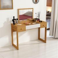 Escrivaninha Penteadeira Com Espelho Multiuso Luanda Fenix Cinamomo/offwhite/cin - 3