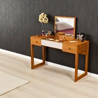 Escrivaninha Penteadeira Com Espelho Multiuso Luanda Fenix Nature/offwhite/nat - 5