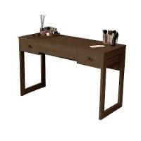 Escrivaninha Penteadeira Com Espelho Multiuso Luanda Fenix Legno/offwhite/legno - 7