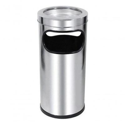 Cinzeiro Com Lixeira Para Condomínios E Empresas - Aço Inox