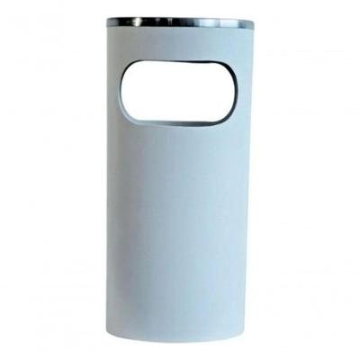 Cinzeiro Lixeira Em Pintura Epóxi Com Aro Em Aluminio 22l