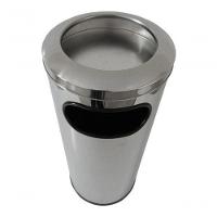 Cinzeiro Lixeira Em Aço Inox Com Aro Em Inox 50 L - 7