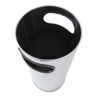 Cinzeiro Lixeira Em Aço Inox Com Aro Em Inox 50 L - 9