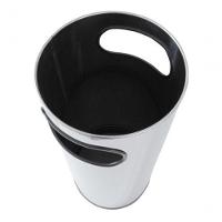 Cinzeiro Lixeira Em Aço Inox Com Aro Em Inox 50 L - 9