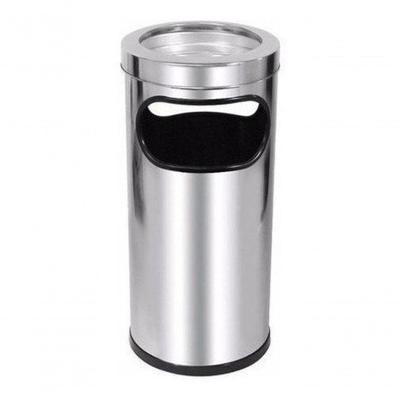 Cinzeiro Com Lixeira Para Condomínios E Empresas - Aço Inox