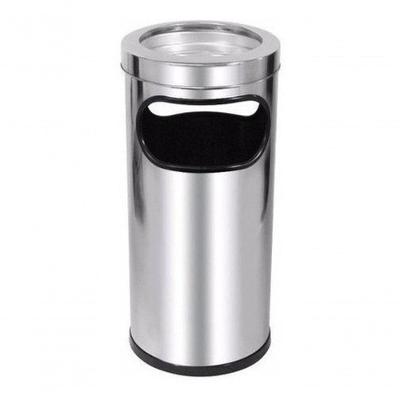 Cinzeiro Com Lixeira Para Condomínios E Empresas - Aço Inox