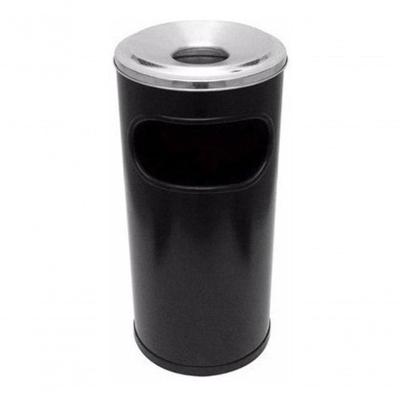 Cinzeiro Lixeira Coleta De Bituca Para Fumódromo Esmaltada