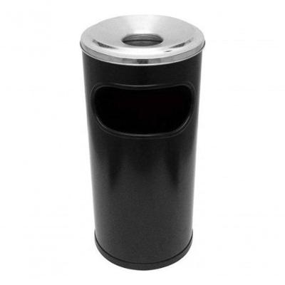 Cinzeiro Lixeira Em Pintura Epóxi Com Aro Em Aluminio 22l