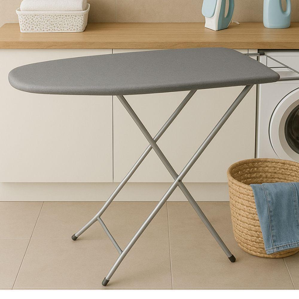Mesa Tábua De Passar Roupas Em Aço Tecido Termico Reforçada - 1