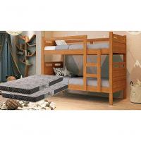 Beliche Jaspe Com 2 Colchões - Conforto E Estrutura Reforçada Nature - 1