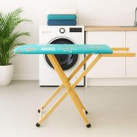Mesa Tábua De Passar Roupas Madeira Tecido Térmico Com Tomada - 1