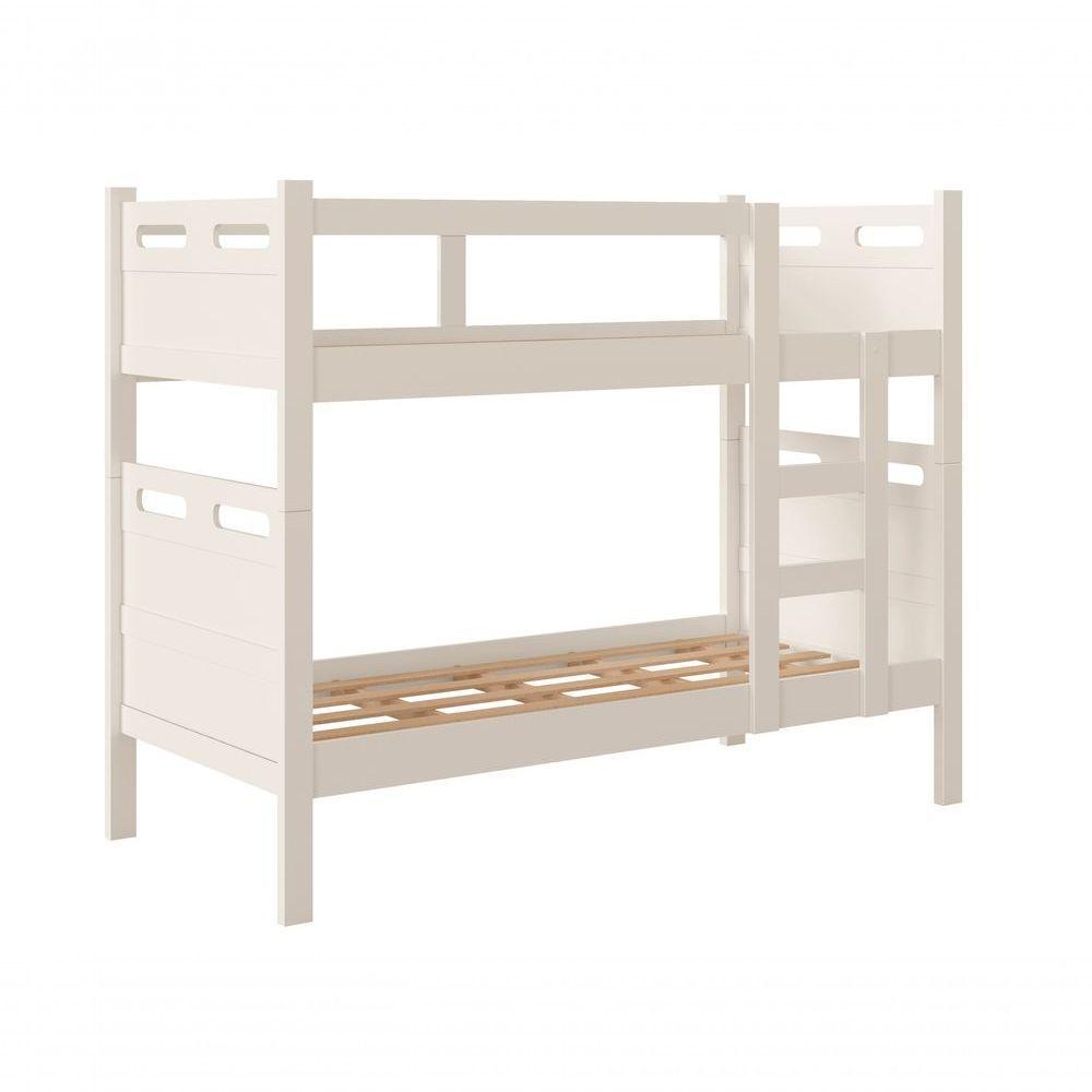 Beliche Seguro - Suporta 100kg/cama Com 2 Colchões D20 Branco - 3