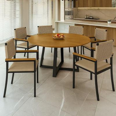 Conjunto Náutico De Área Gourmet 6 Cadeiras 1,50m - Solara