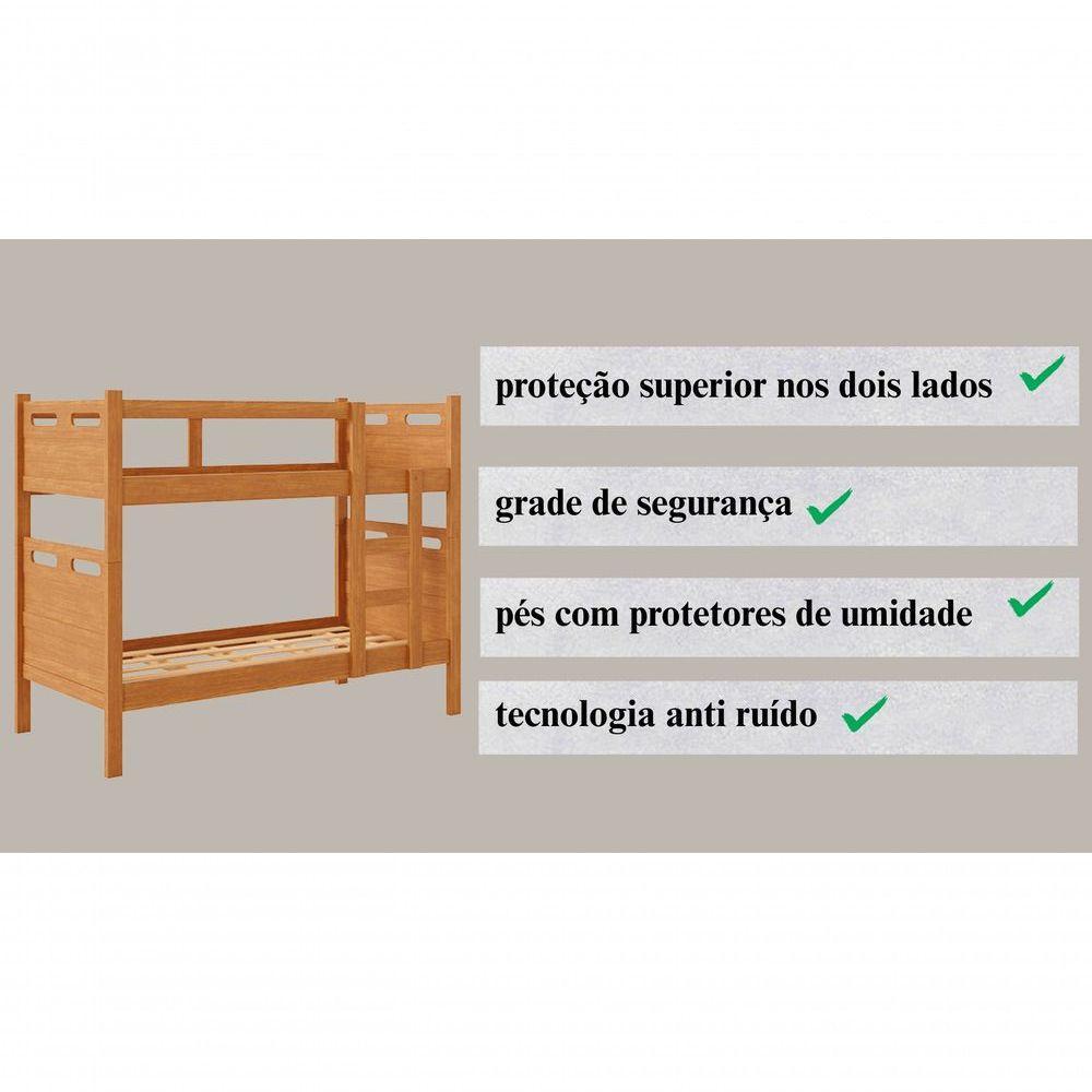 Beliche Ou Duas Camas Solteiro C 2 Colchões - 4