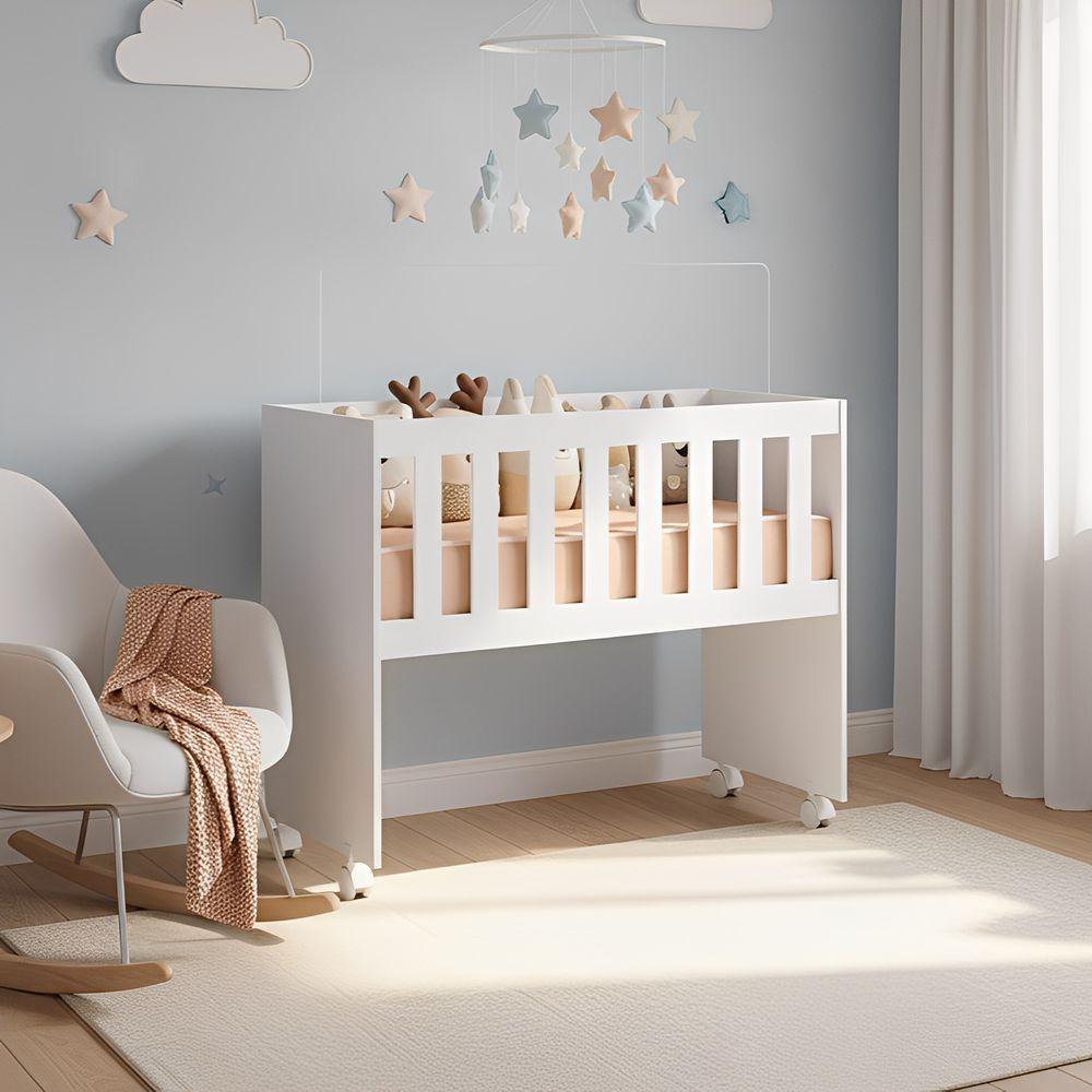 Mini Berço Mobigu 5 Em 1 Com Colchão E Suporte Mosquiteiro - 1