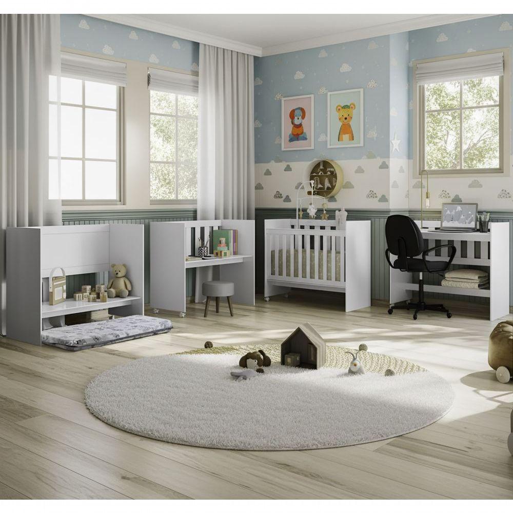 Mini Berço Mobigu 5 Em 1 Com Colchão E Suporte Mosquiteiro - 3