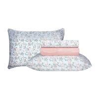 Jogo De Cama Duplo Casal 4 Peças 140 Fios 250x220cm Clarice Realce Premium - Sultan - 1