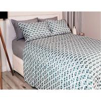 Jogo De Cama Duplo Casal 4 Peças 140 Fios 250x220cm Cael Realce Premium - Sultan - 2