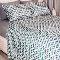 Jogo De Cama Duplo Casal 4 Peças 140 Fios 250x220cm Cael Realce Premium - Sultan - 3