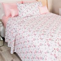 Jogo De Cama Duplo Casal 4 Peças 140 Fios 250x220cm Catarina Realce Premium - Sultan - 3