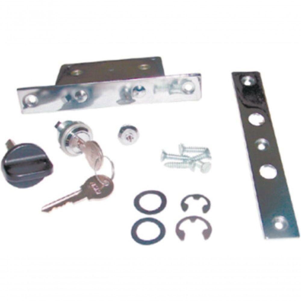 Kit Fechadura Porta Sanitário S/ Puxador Família Mb ônibus [f103] - 1