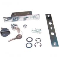 Kit Fechadura Porta Sanitário S/ Puxador Família Mb ônibus [f103] - 1