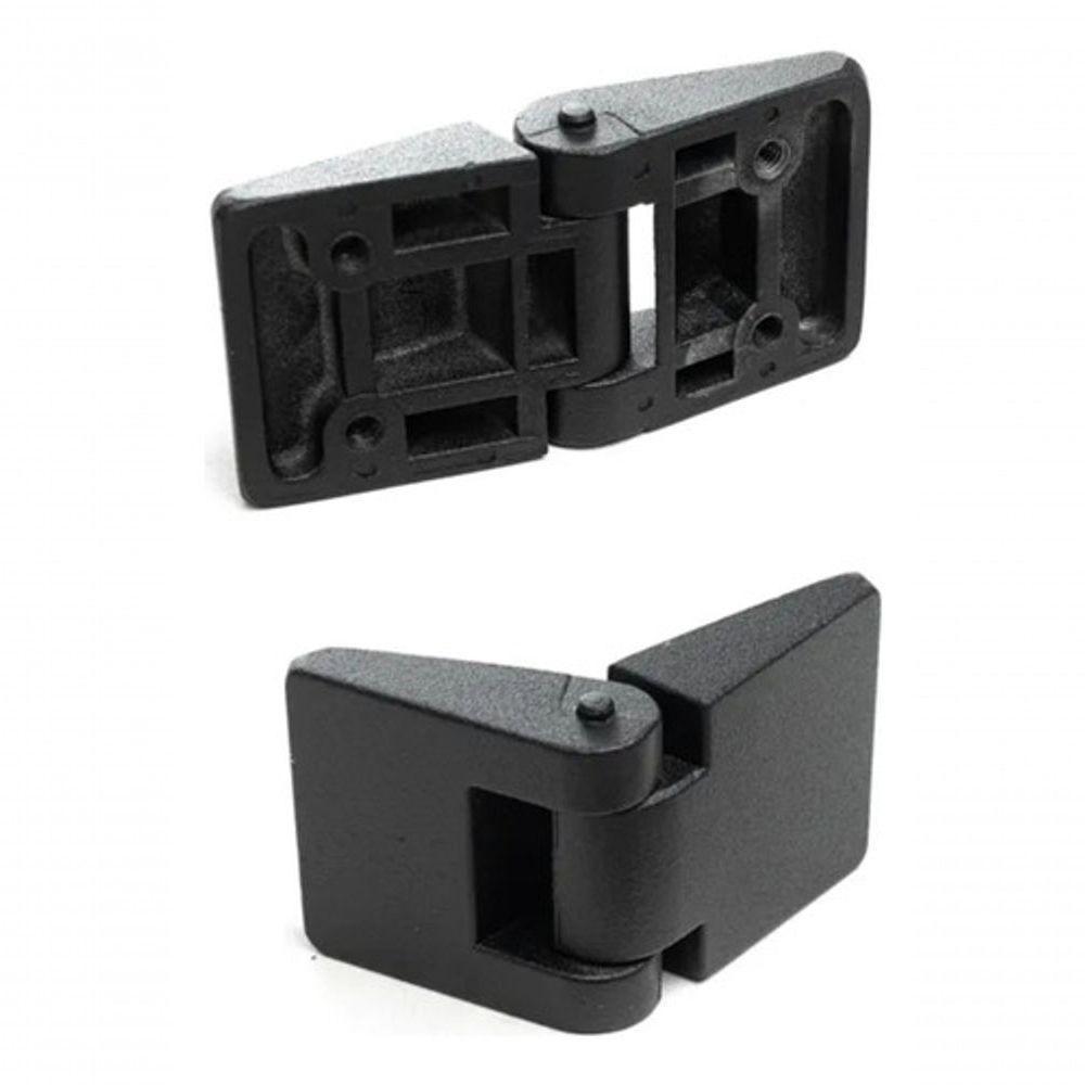 Dobradiça Externa Dupla P/ Porta Agrícola ônibus E Uso Geral [f103] - 3