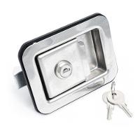 Maçaneta Externa Polído Aço Inox Bagageiros Baús ônibus [f103] - 1