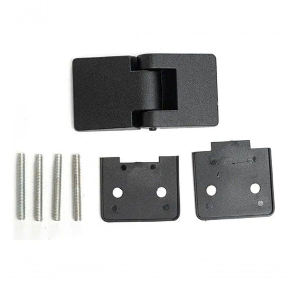 Kit 3 Dobradiças Externas P/ Porta Agrícola ônibus Uso Geral - Un / 3 [f103] - 4