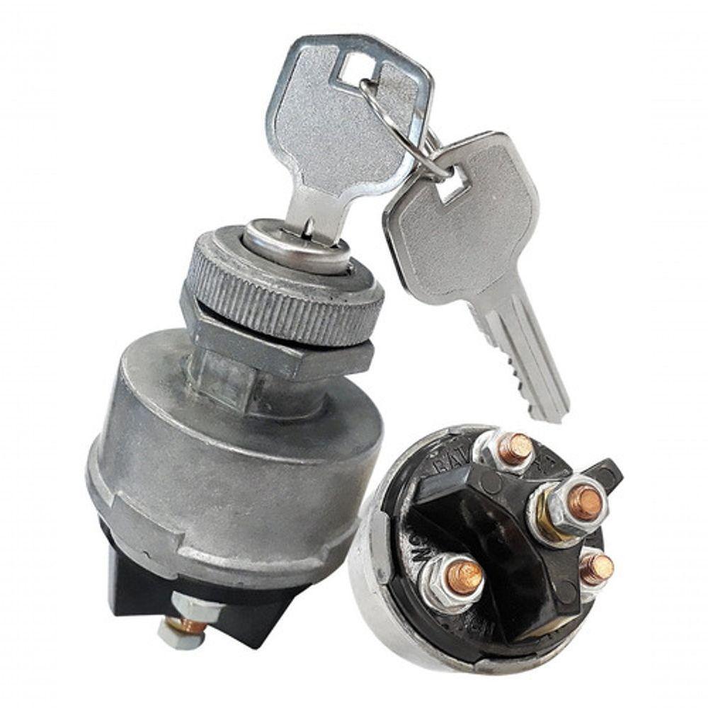 Cilindro Ignição C/ Chave Linha Agrícola Baú Cabine ônibus [f103] - 1