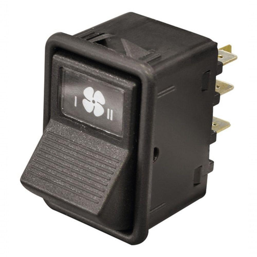 Interruptor Tecla Ventilador Caminhões E ônibus Mb [f103] - 1