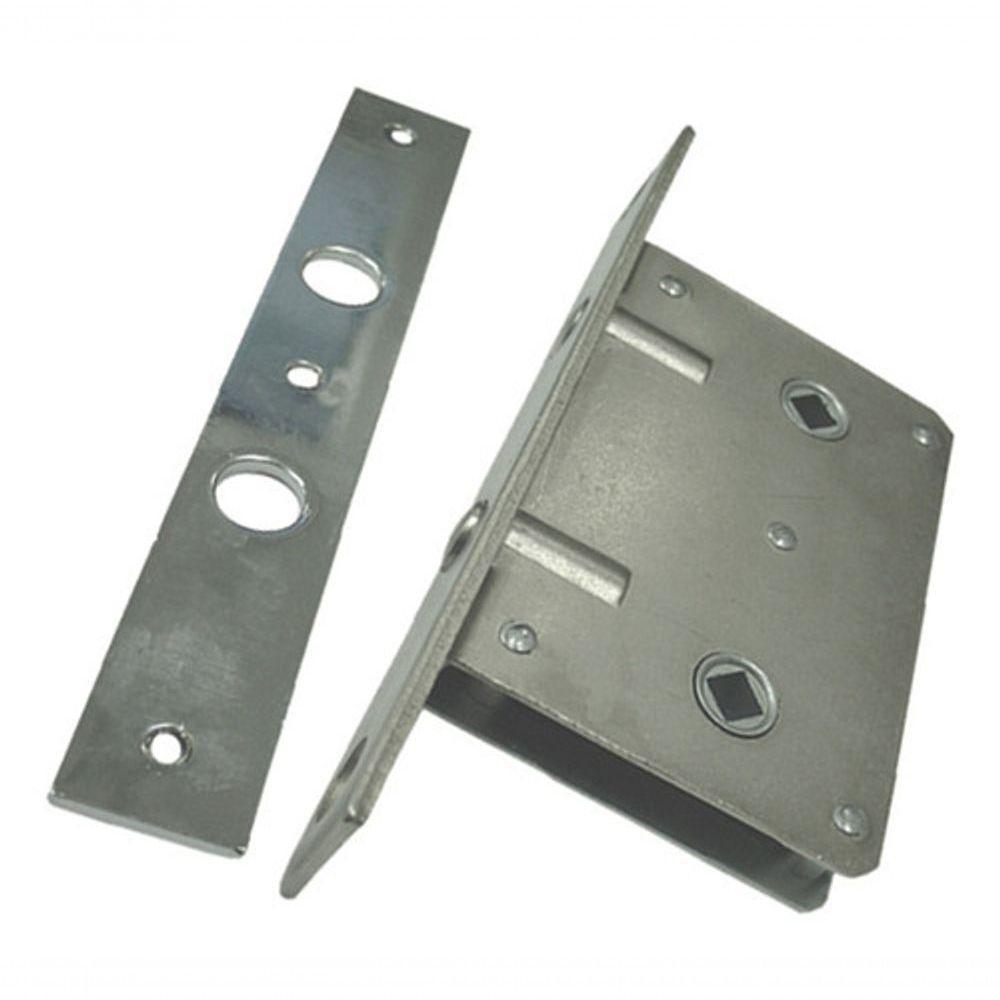 Fechadura Sanitário S/ Pux Linha Agrícola Baú Cabines ônibus [f103] - 1