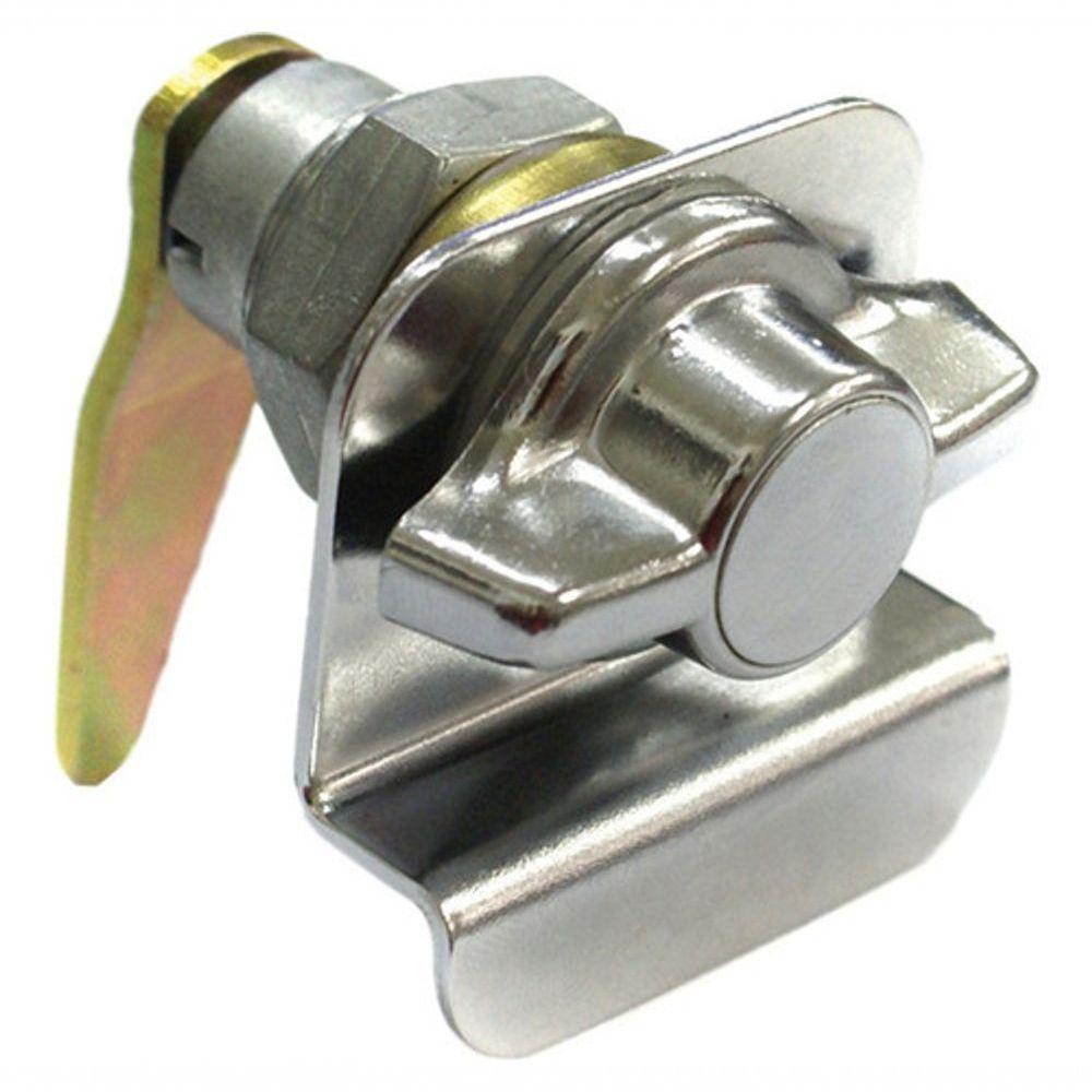 Maçaneta Ext Porta Lat Linha Agrícola Baús ônibus Cromada [f103] - 1