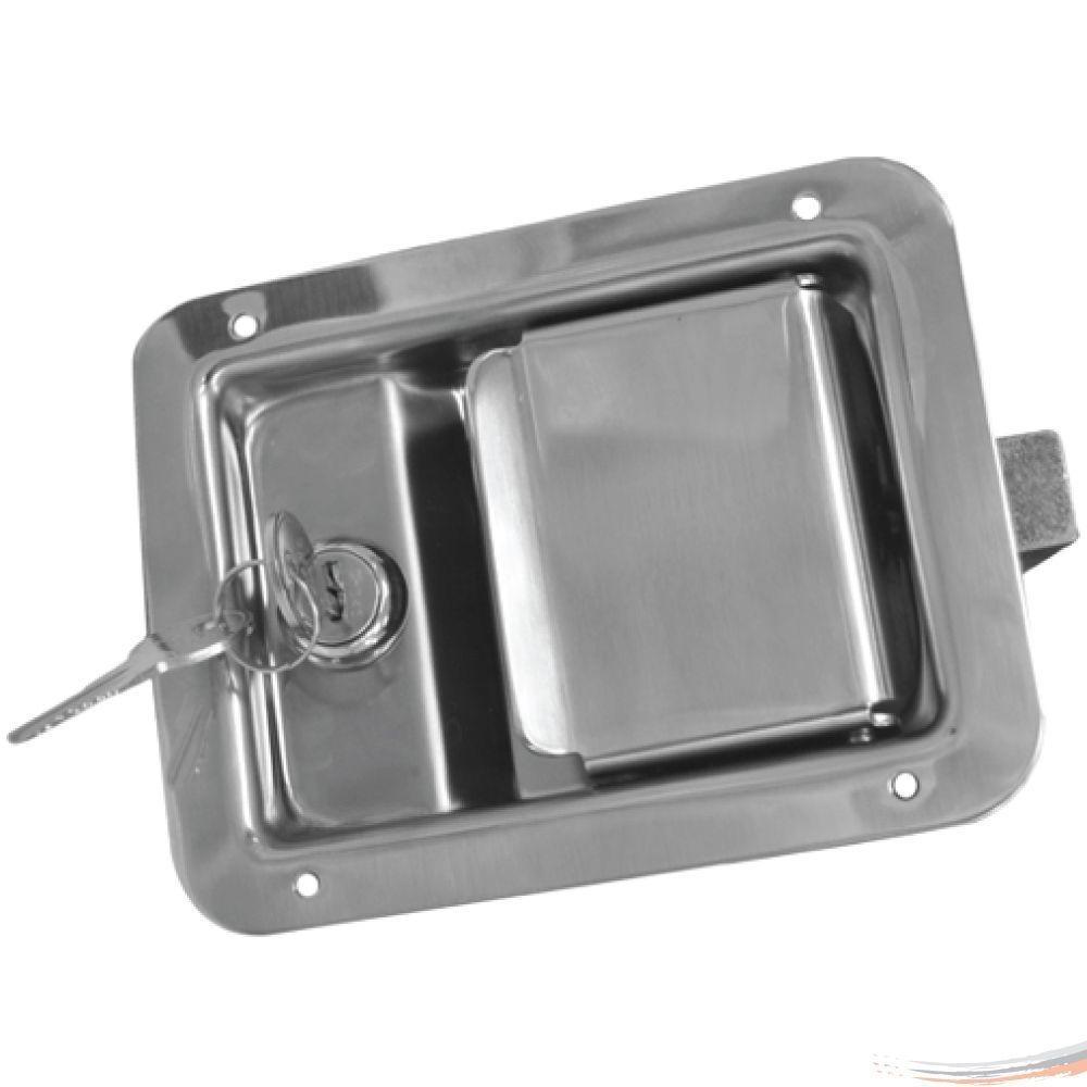 Maçaneta Externa Porta C/ Chave Grande Linha Agrícola ônibus [f103] - 1