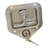 Maçaneta Externa Porta C/ Chave Linha Agrícola Baús ônibus [f103] - 1