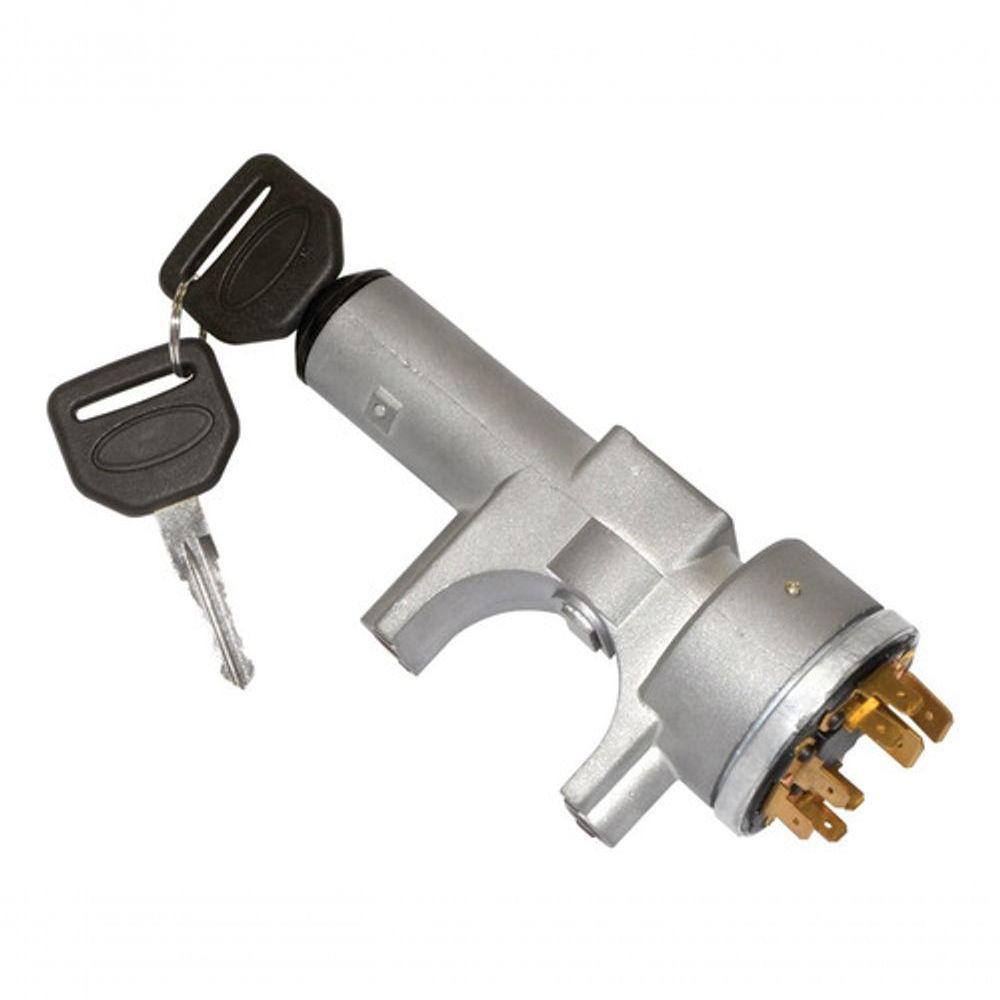 Trava Direção Completa C/ Chave E Elétrica Vw ônibus [f103] - 1