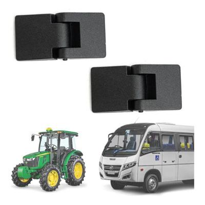 Par 2 Dobradiças Externas P/ Porta Agrícola ônibus Uso Geral - Un / 2 [f103]