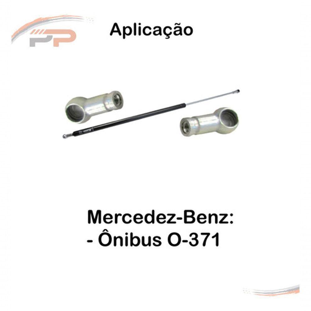 Par Amortecedores Res Sanit/tampa Bag Mercedes ônibus O-371 [f103] - 3
