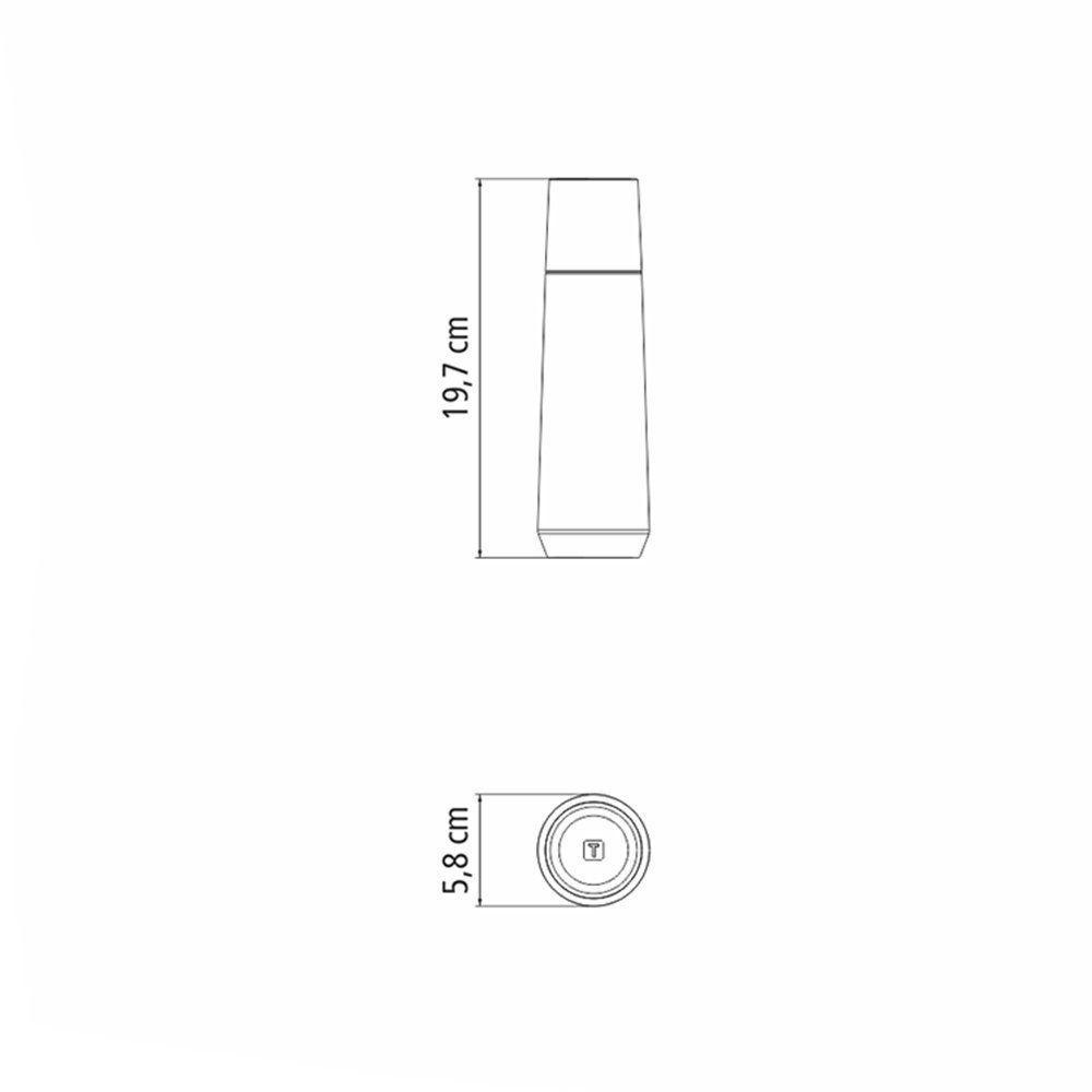 Moedor De Sal E Pimenta Tramontina Realce 61657020 19,7cm Madeira - 2